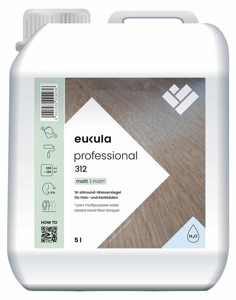 eukula professional 311 halbmatt 5 Liter Produktbild 