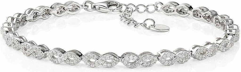 Bracelet Amen Femme BRSOBBBZ en Argent Anti-Ternissement et Réglable