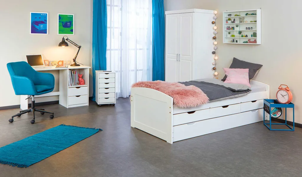 Vitrine Murale Blanche COMPILATI Inter Link avec Tablettes Ajustables - 18