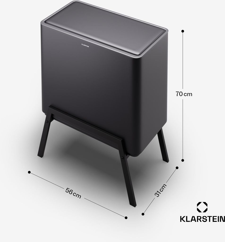 Klarstein Yuma, odpadkový koš, 40 l, včetně kompostéru Obrázek produktu 