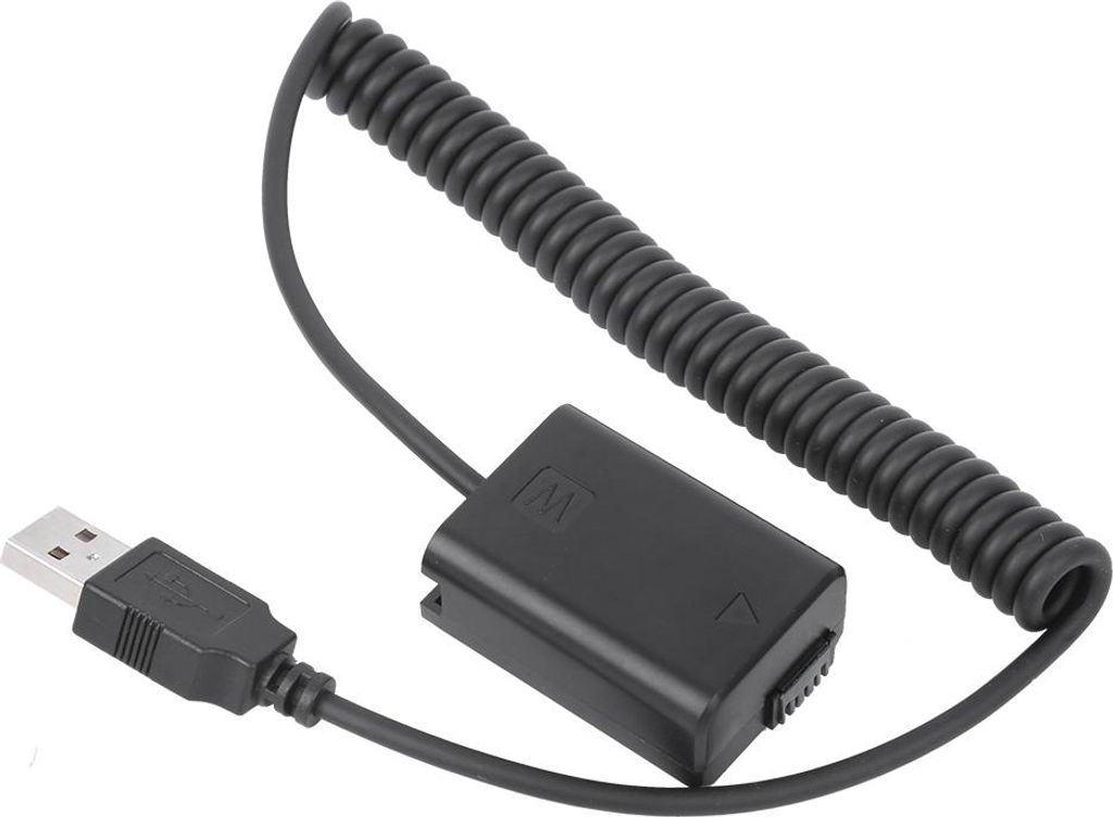 USB -zu FW50 Full Decoder Dummy Batterie für Sony A7/A7II/A7R/A7S/A7RII Kamera