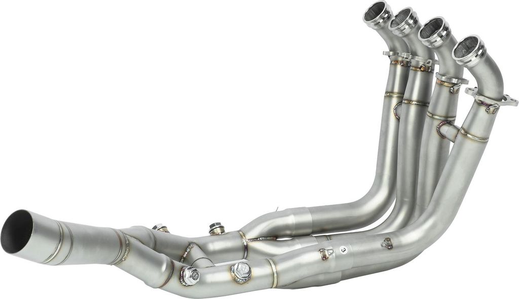 5PCS Auspuff-Frontverbindungsrohr Edelstahl Besserer hitzebeständiger Ersatz für S1000R S1000RR