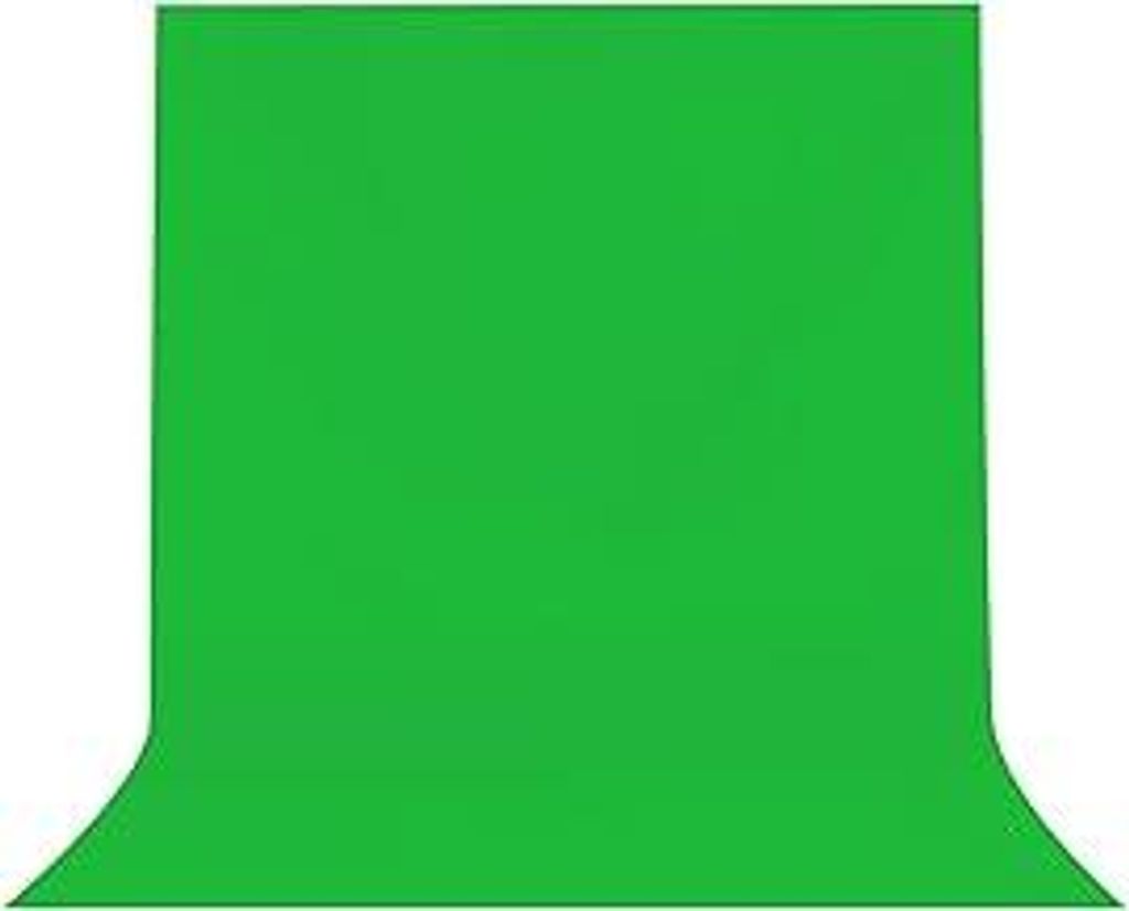 Greenscreen, 2x3m Greenscreen Stoff, Faltbare Fotografie Green Screen Chromakey Waschbares Polyester für Fotografie, Video, Fernsehen Aufnehmen, Z...