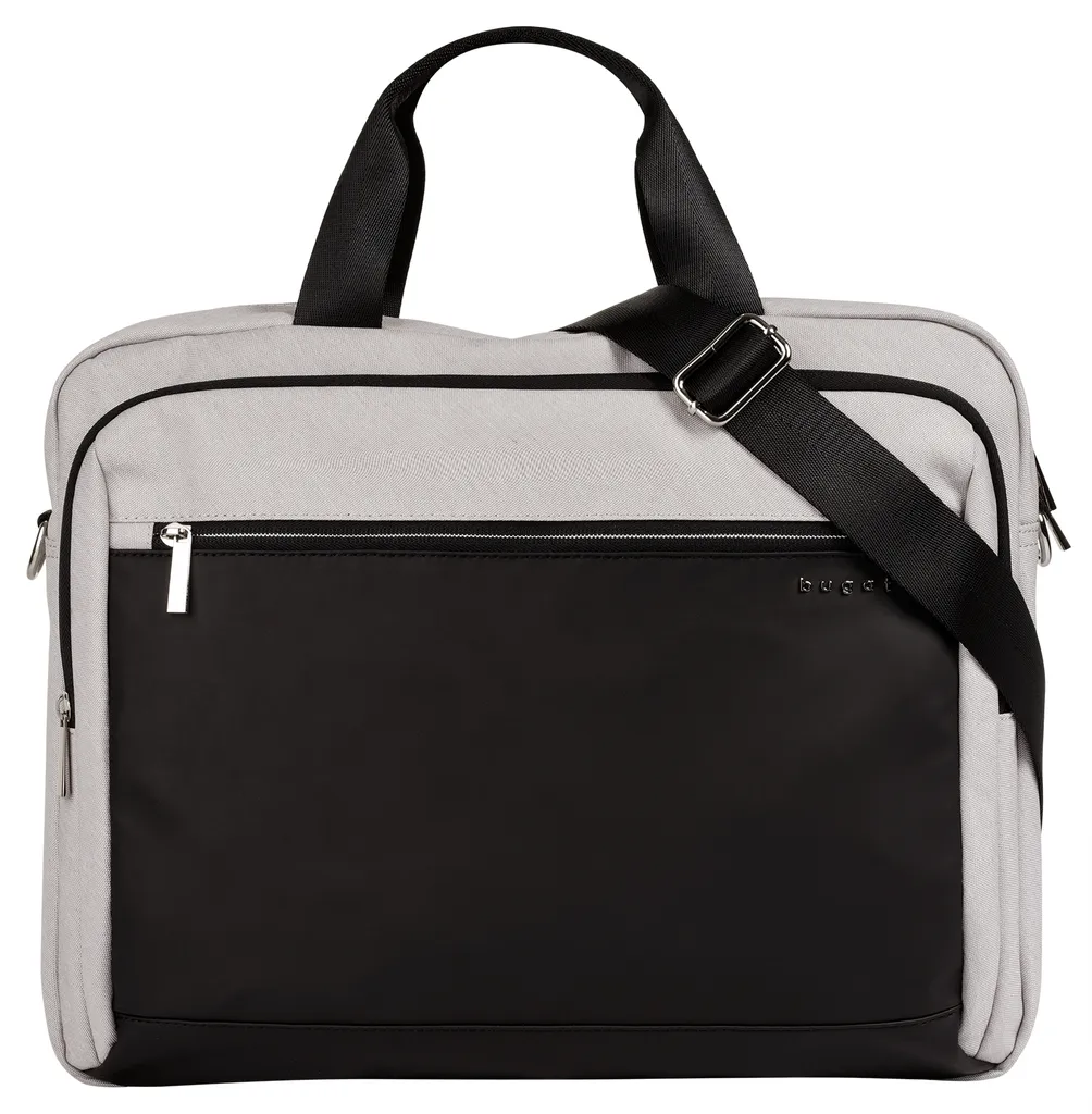 Mallette ordinateur portable bugatti porte-documents élégant gris - 12
