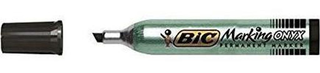 BIC Marking ONYX 1591 Permanentmarker Schwarz Stumpfe Produktbild 