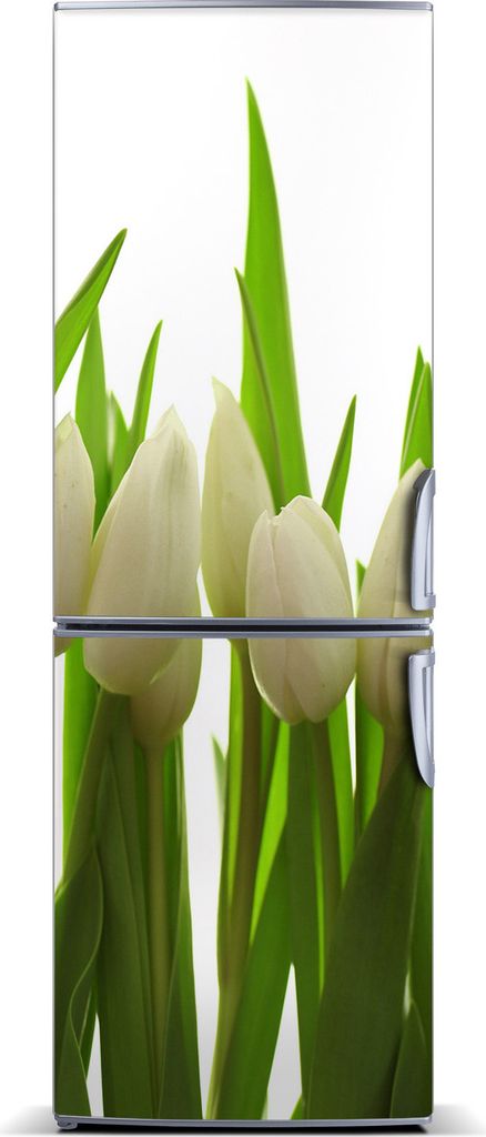Tulup Kühlschrankdekoration - Magnetmatte - 70 cm x 190 cm - Magnet auf dem Kühlschrank - Tulpen