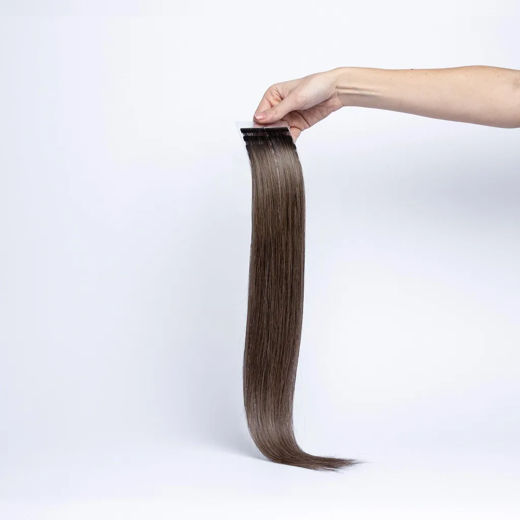 Rallonger les Cheveux Fins : Extensions Adhésives 55 cm Brond Amazonas