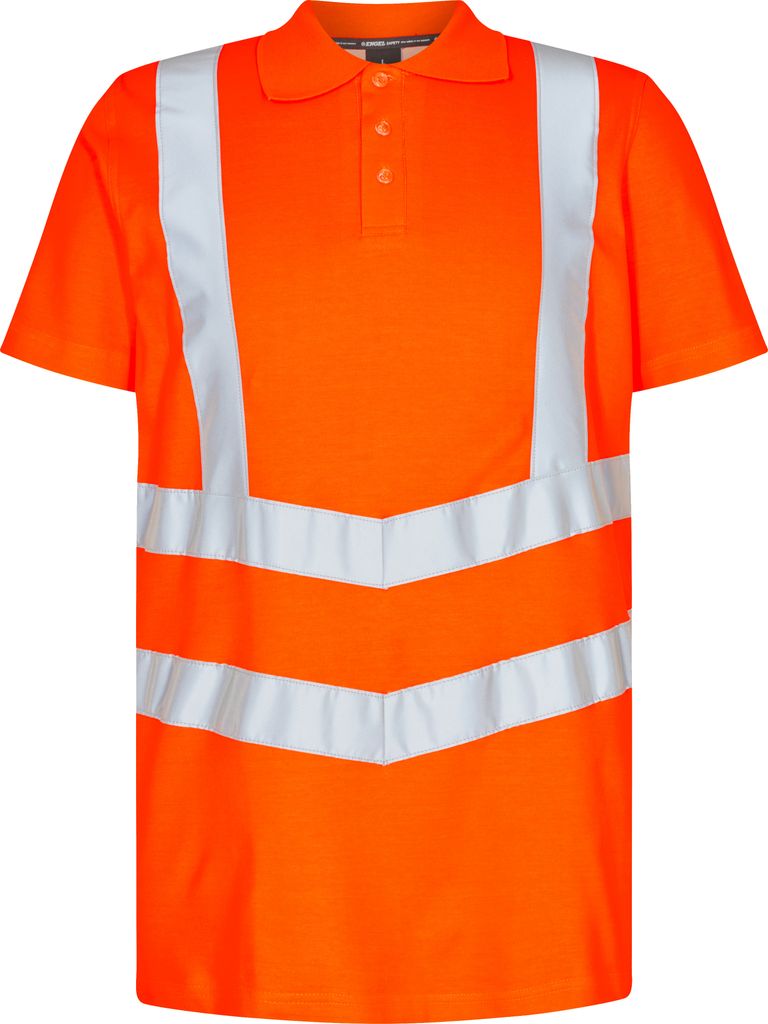 F. Engel Safety Poloshirt, Orange, Gr. 2XL