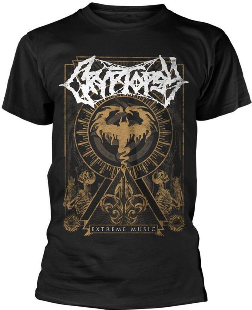 Cryptopsy - "Extreme Music" T-Shirt für Herren/Damen Uni PH765 (S) (Schwarz)