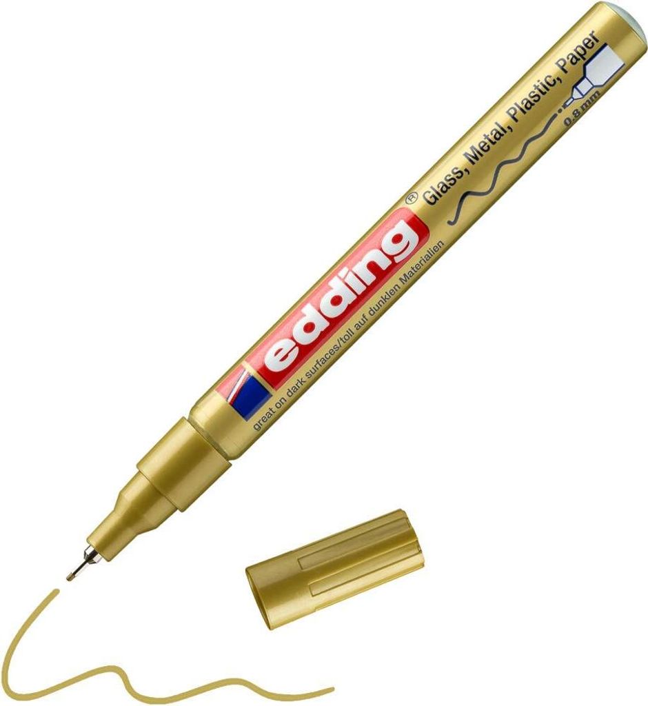 Edding pennarello vernice lucida blister oro 6066 Immagine del prodotto 