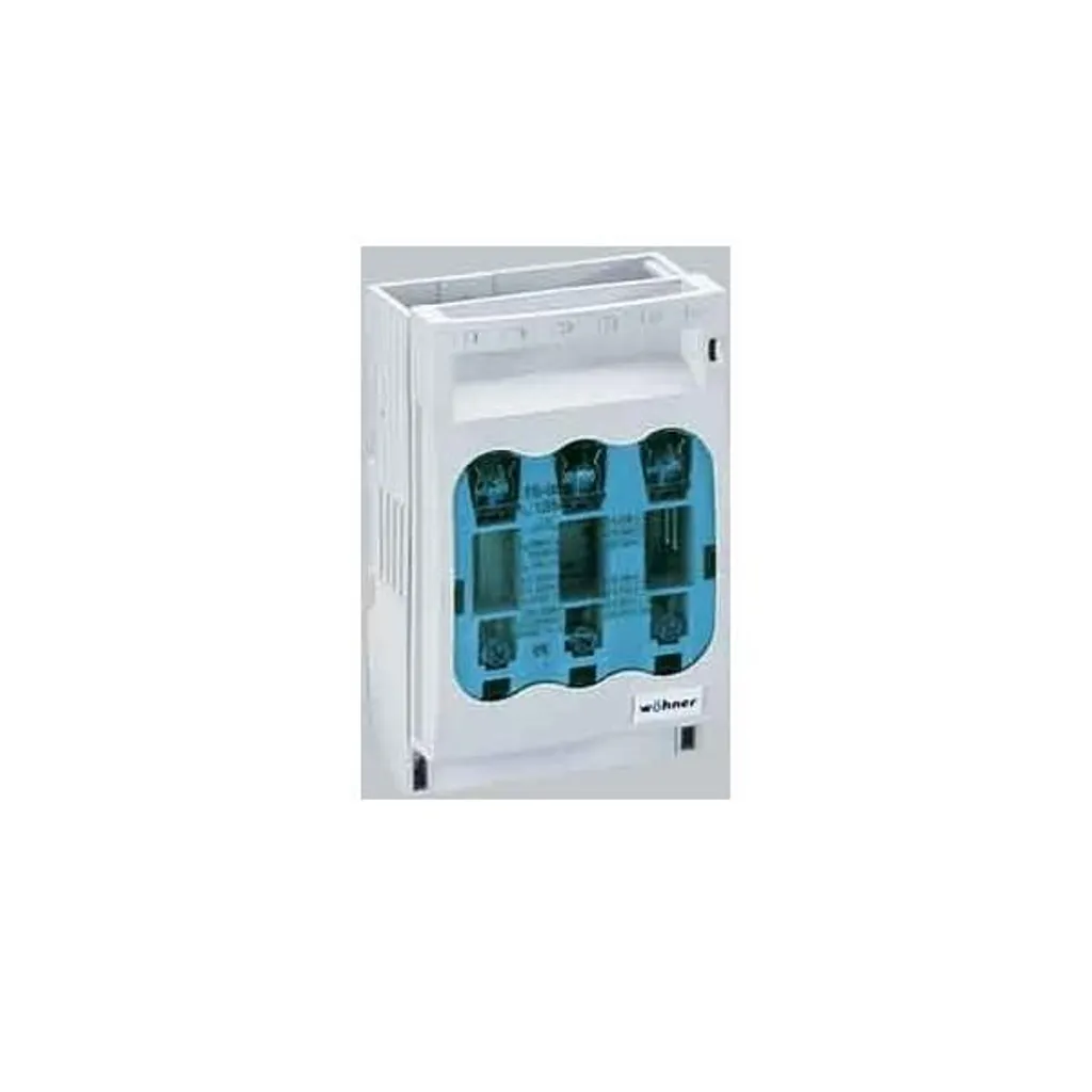 Interrupteur-sectionneur NH000 160A Woehner 33217 pour armoire électrique