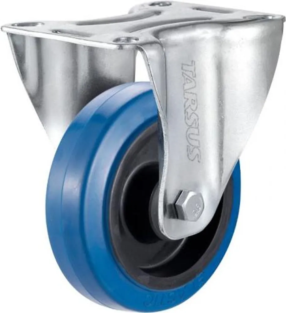 Roue de manutention 200 mm supportant 300 kg pour chariot et plateau