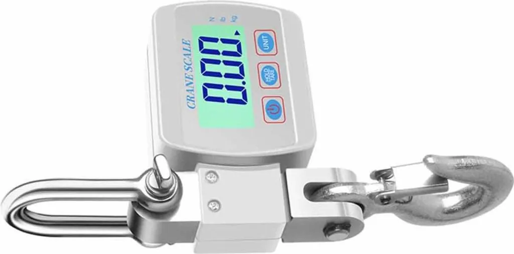 Pèse-charge Suspendu Numérique 300kg - Dynamomètre Professionnel Blanc INF - 5