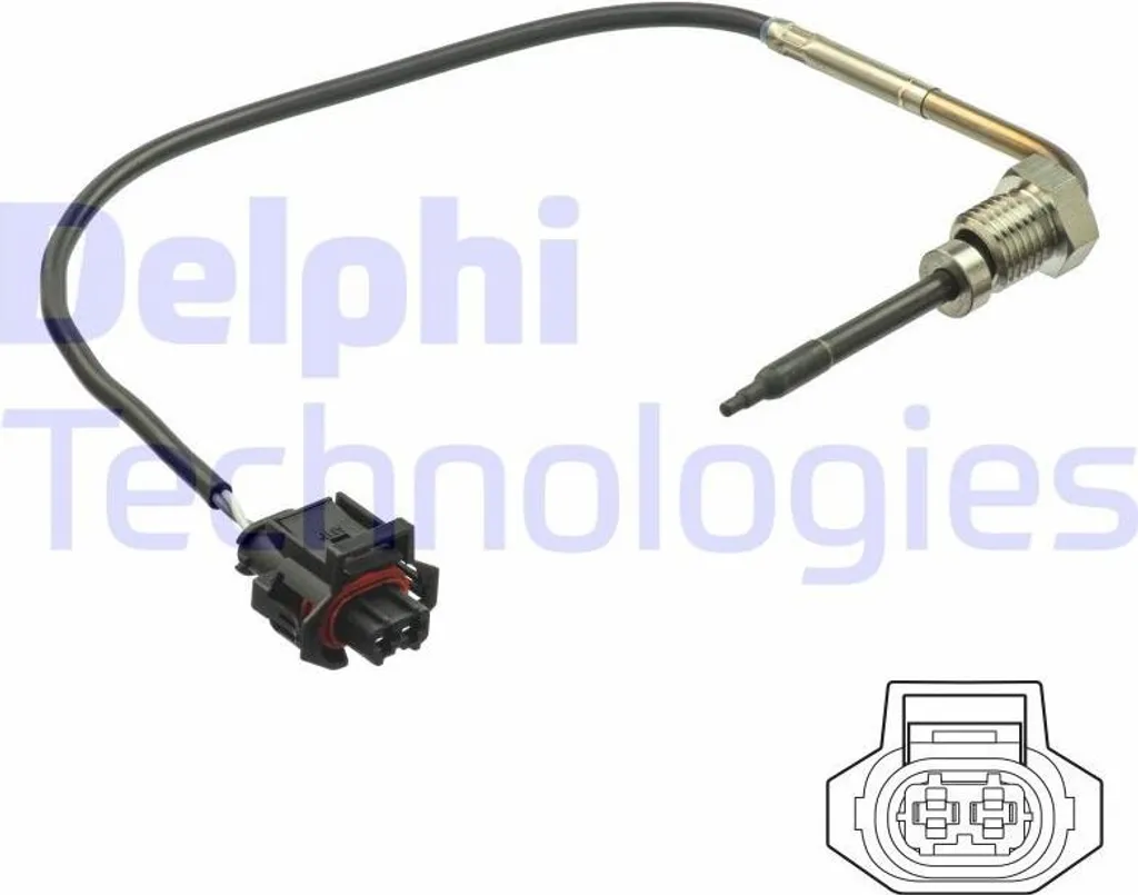 Capteur de température gaz échappement haute précision Delphi TS30208