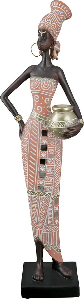 Statuette Africaine Design Malaika Gilde pour Déco de Salon Moderne