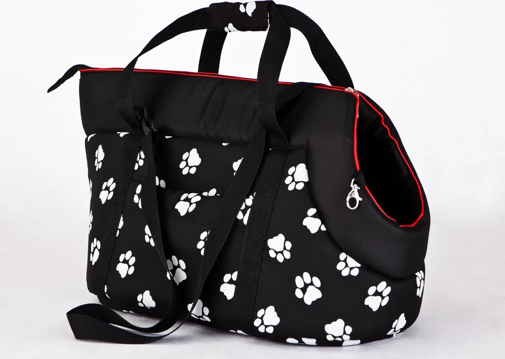 Borsa per animali domestici misura 3 - 58×30×32 cm, idrorepellente e di facile manutenzione, OEKO-TEX, con tracolla e moschettone, ideale per gatti e cani di piccola taglia