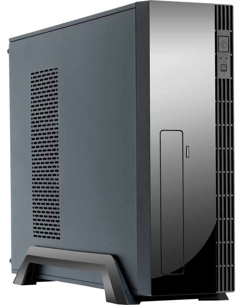 Chieftec UNI Series UE-02B - Mini Tower - micro ATX 250 Watt - USB/Audio