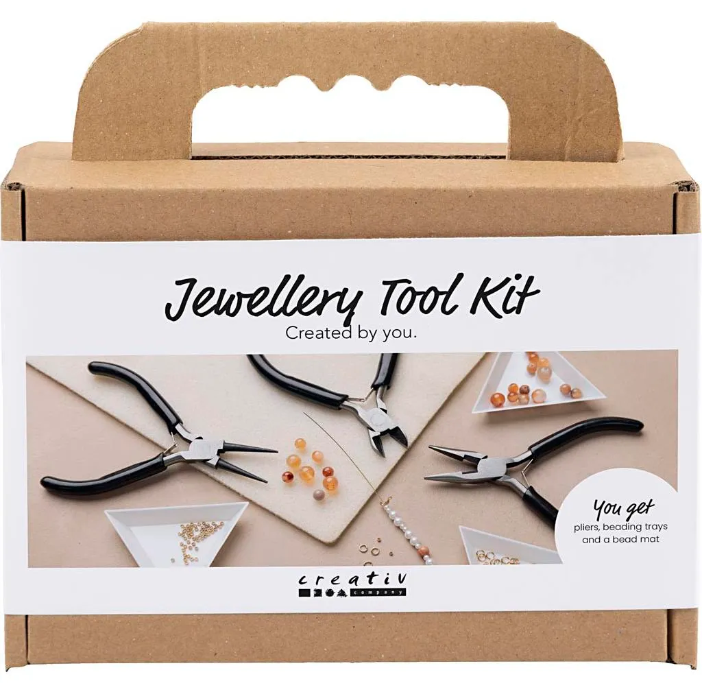 Coffret de Création de Bijoux pour Enfants Coloris Noir et Blanc Chic