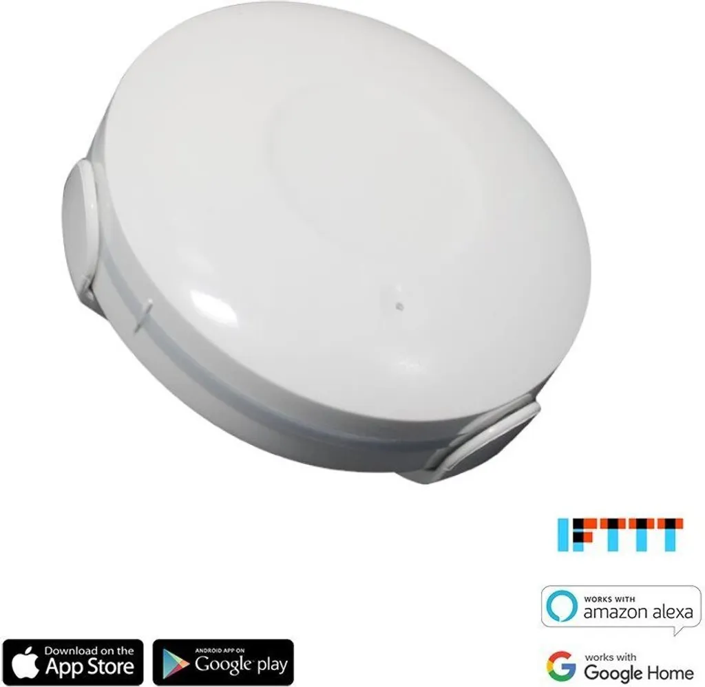 Détecteur d'inondation Wi-Fi connecté pour protection maison SmartLife
