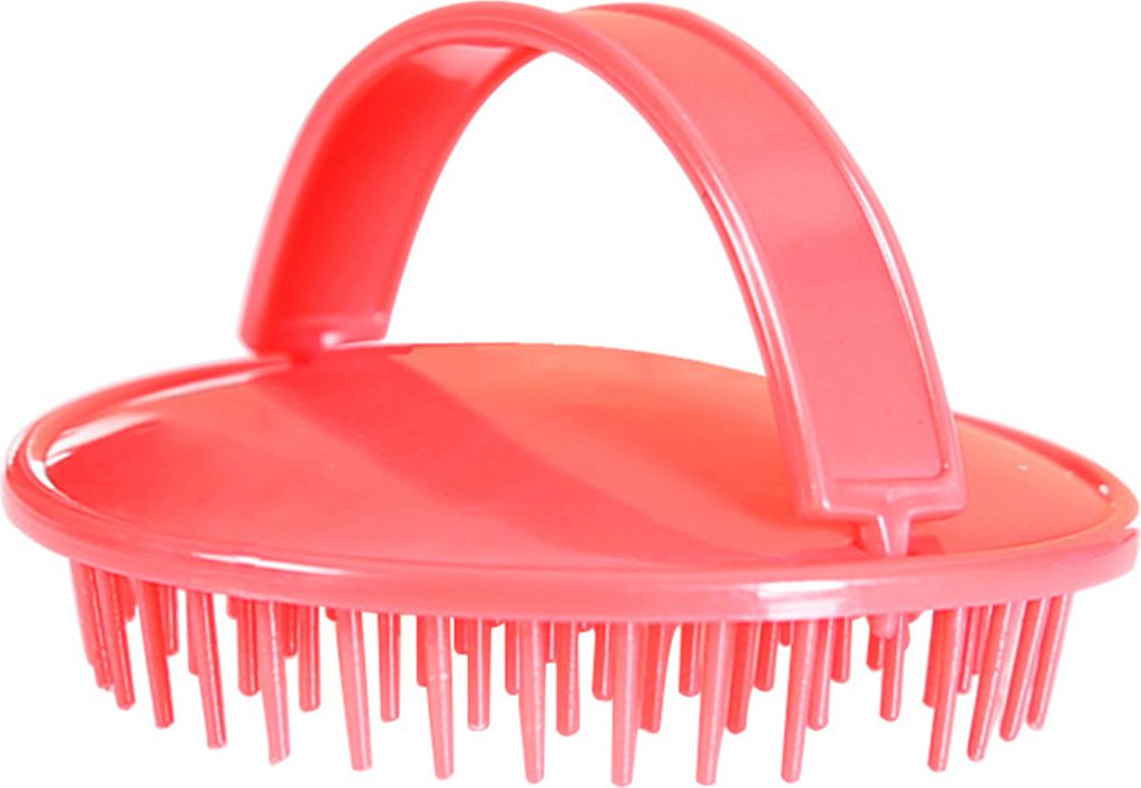 Finger Schnalle Design Runde Bürste Nadel Shampoo Bürste Haar Wurzel Juckreiz Kopfhaut Massage Kamm Haar Liefert