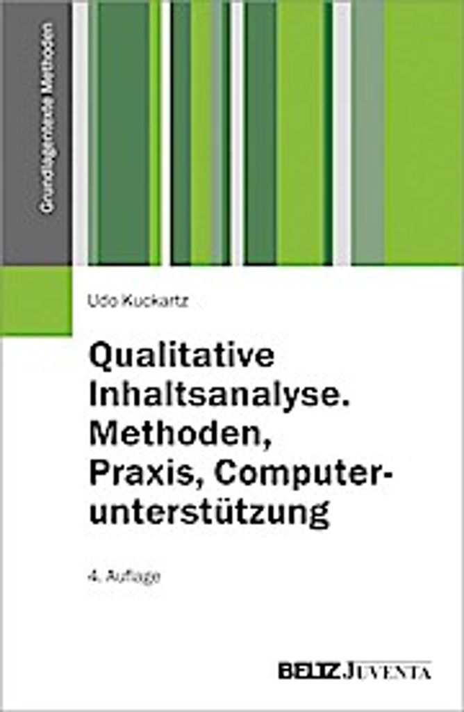 Qualitative Inhaltsanalyse. Methoden, Praxis, Computerunterstützung