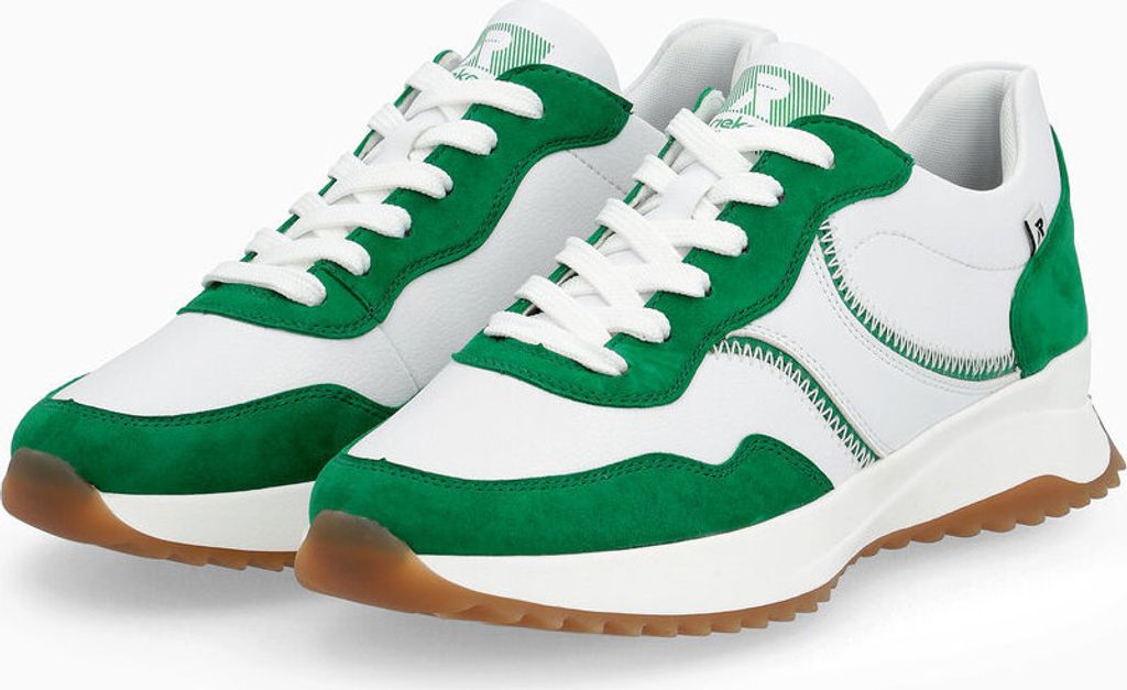 Rieker Sneaker Low Damen 31373330323730 Grün 36 EU