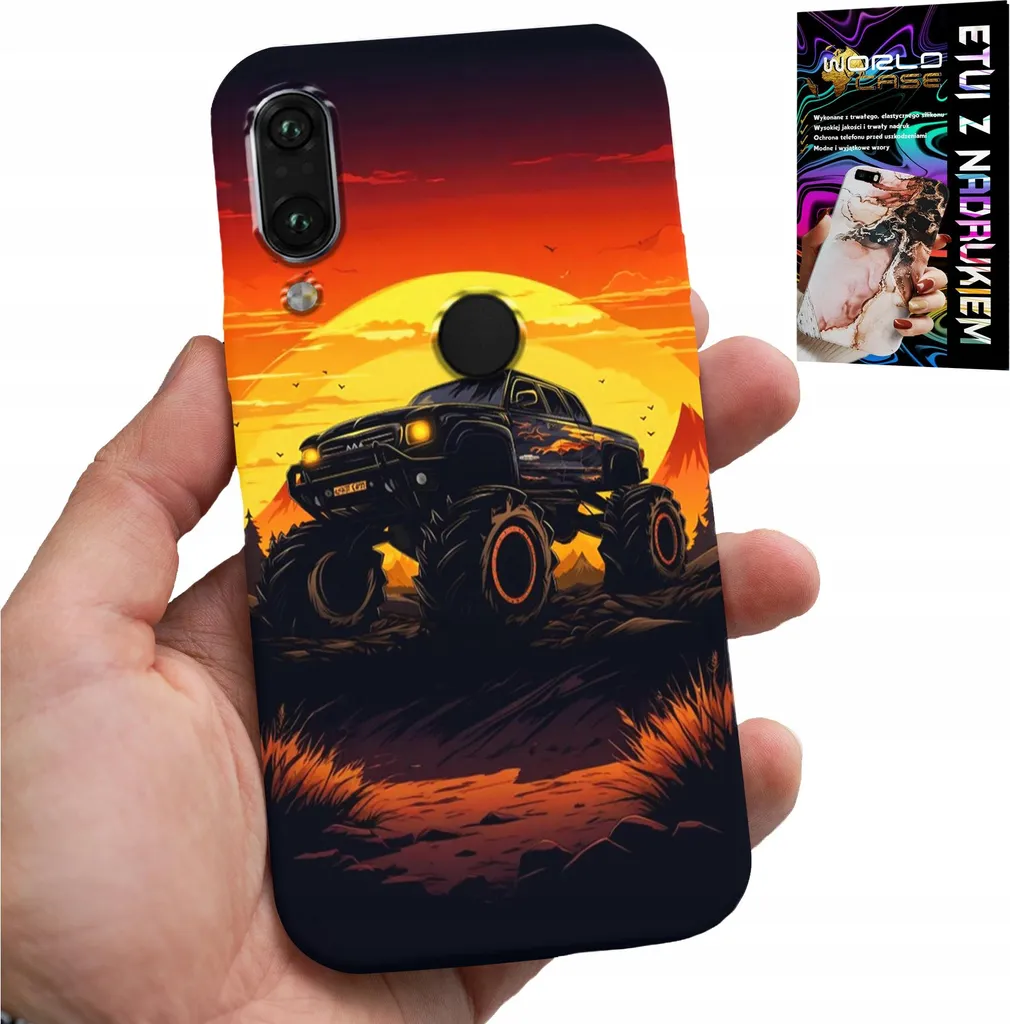 OFFERTA: Custodia Xiaomi Note 7 Monstertruck Vetro - Ultimi Pezzi!