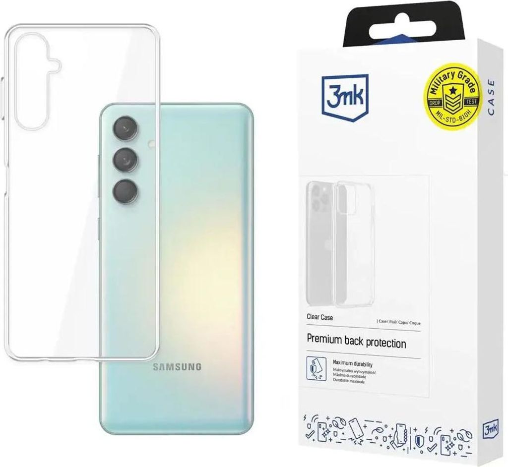 3mk transparente Hülle für Samsung Galaxy M55