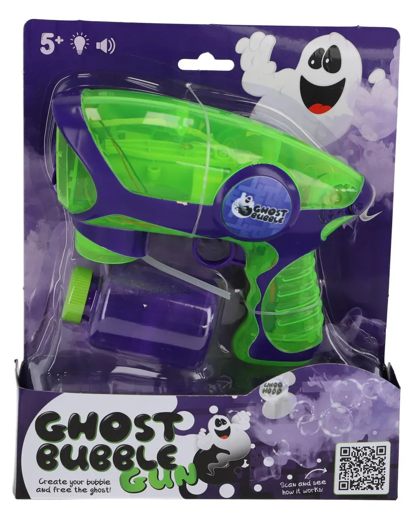 Jouet de Jardin Pistolet à Bulles USB Ghost Bubble - Idéal Anniversaire