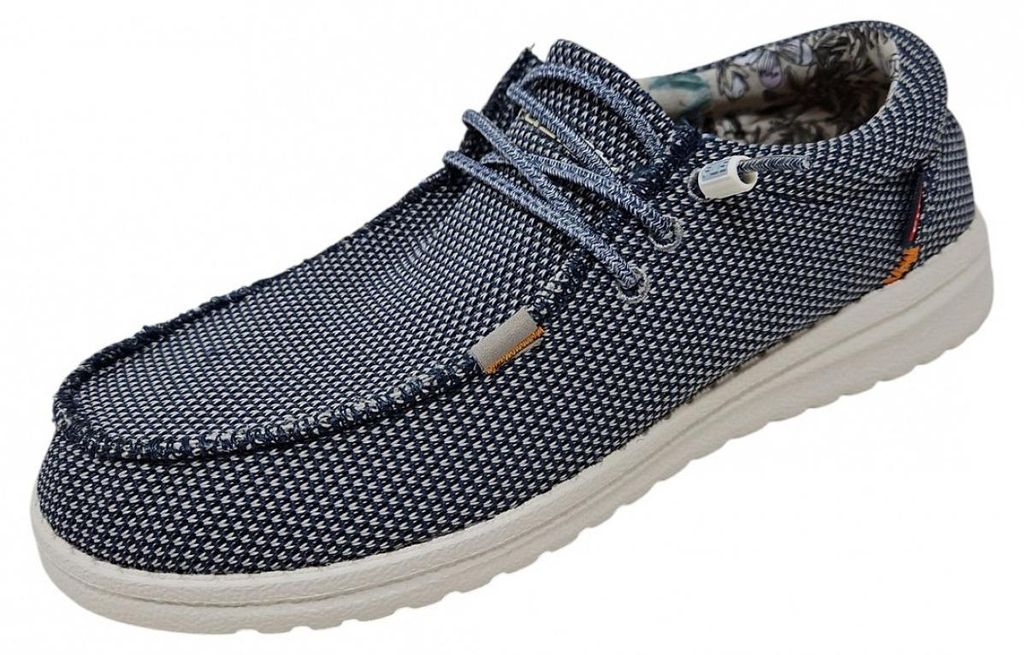 Płócienne buty Fusion w kolorze niebieskim Zdjęcie produktu 