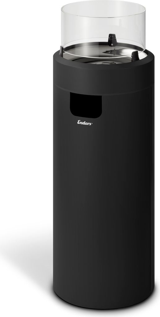 Enders Terrassenfeuer Nova® LED L Black/Silver Feuerstelle Produktbild 