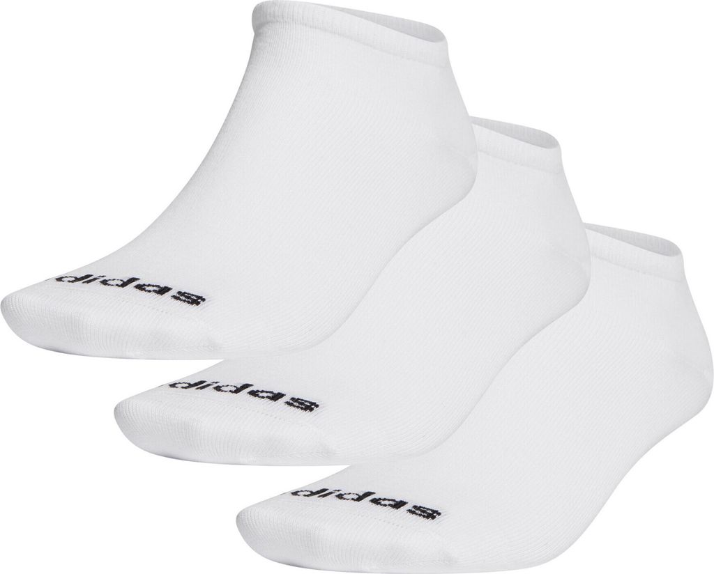 3er Pack adidas Sneakersocken Uni white/black 43-45 Produktbild 
