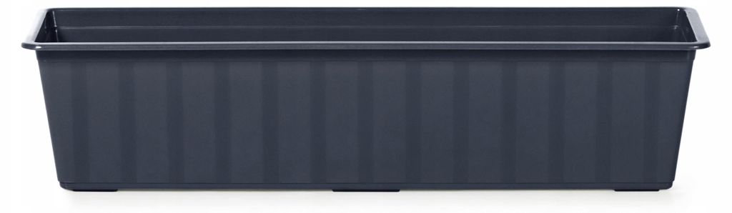 fioriera 50cm AGRO IS500-S433 in plastica antracite Immagine del prodotto 