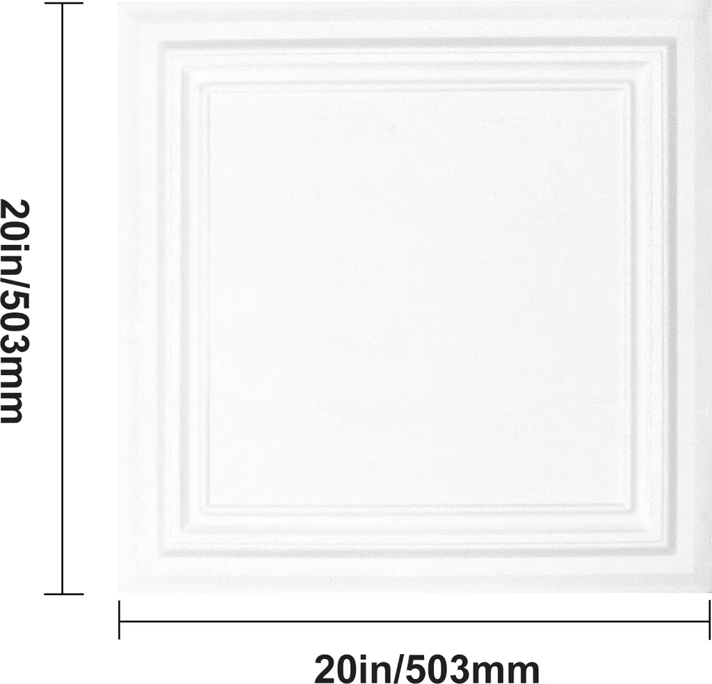 Dalles de Plafond Anti-Humidité pour Rénover un Plafond Abîmé de Cave