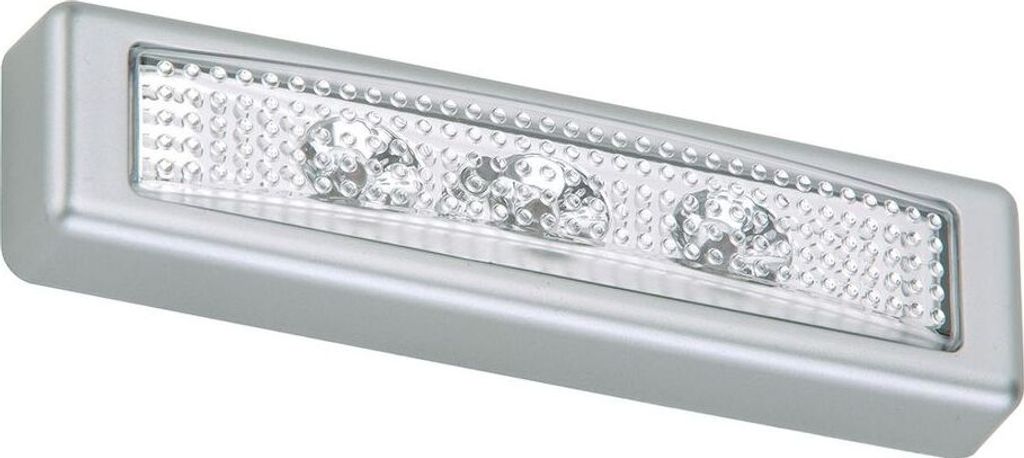 LED Push-Light, 16 cm, 0,06 W, Titan, Briloner Leuchten Produktbild 