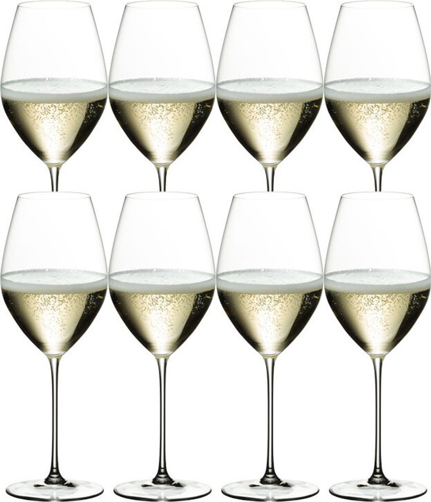 Riedel  VERITAS KAUF 8 ZAHL 6 CHAMPAGNE GLASS 8 Stück Image du produit 