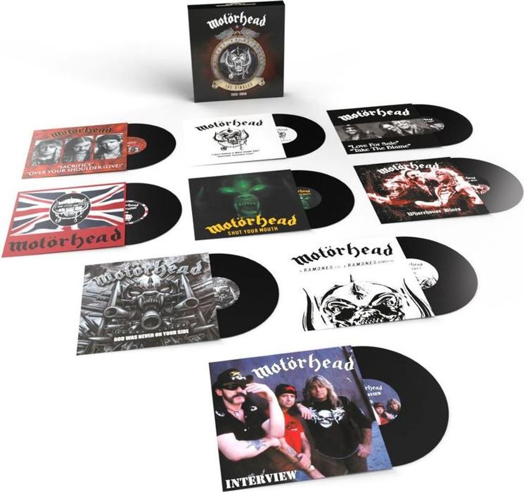 Motörhead: We Take No Prisoners: The Singles 1995 - 2006 (Deluxe Box Set) - - (Vinyl / Single 7")
