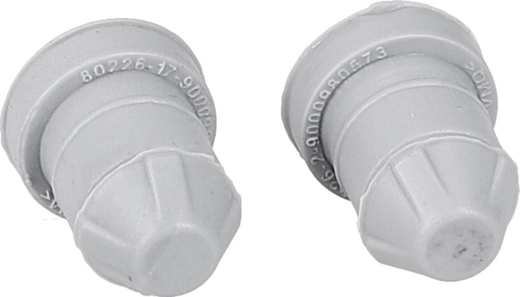 easyPART passend für 00633025 BOSCH Siemens 633025 2x Stopfen 2 Stück Verschlußstopfen Verschlussstopfen Verschlusstopfen Waschmittelschubkasten...