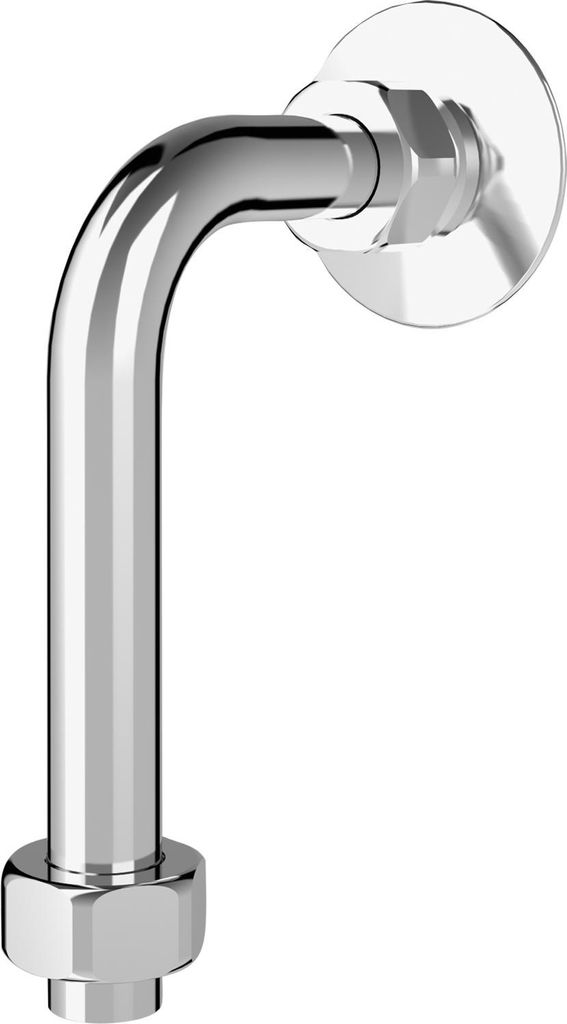 KWC AR Abgangsbogen 120x500 mm, 18x1 mm, verchromt, mit Verschraubungen