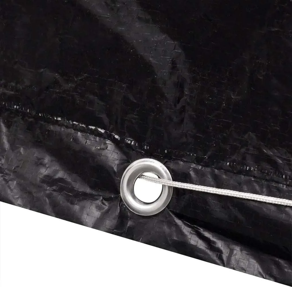 Housse de Protection pour Cuve à Eau IBC 1000L avec Oeillets de Fixation - 6