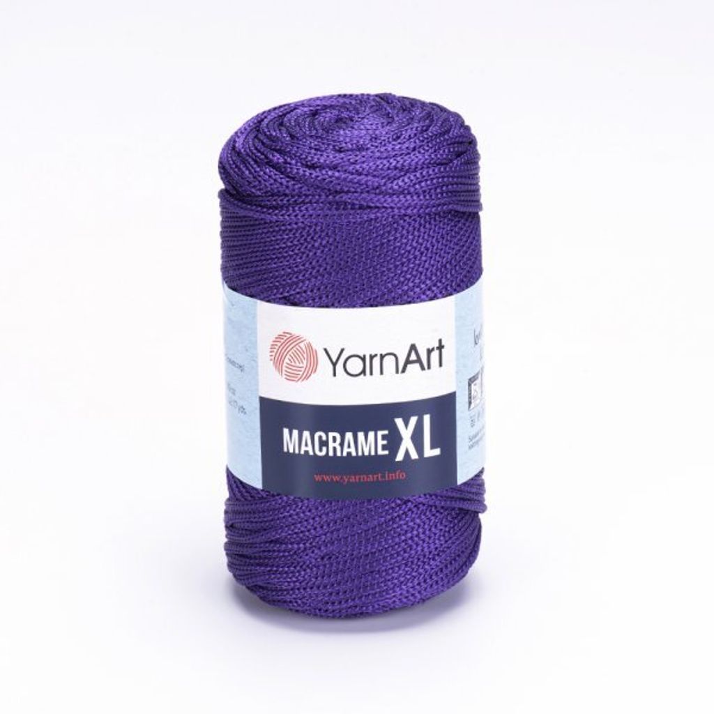 YarnArt Macrame XL příze 250 g / 100 m - barva 167 fialová Obrázek produktu 