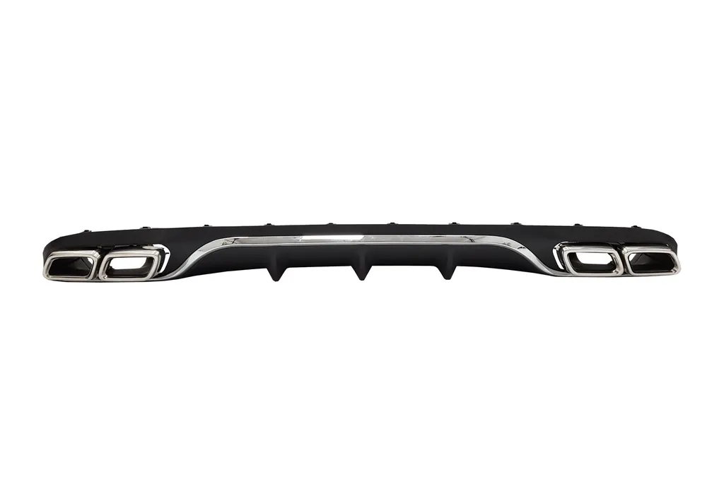 Diffuseur Échappement W213 S213 Mercedes Classe E 16-19 Look E63 Chrome