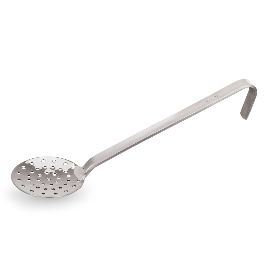 Schaumlöffel 21 cm, Ø 8 cm, Gastro, Chromnickelstahl silber