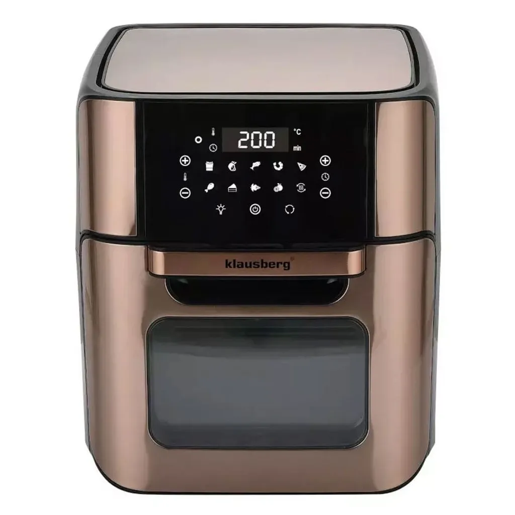 Friteuse 2.5L Klausberg KB-7598 avec panier filtrant et zone froide