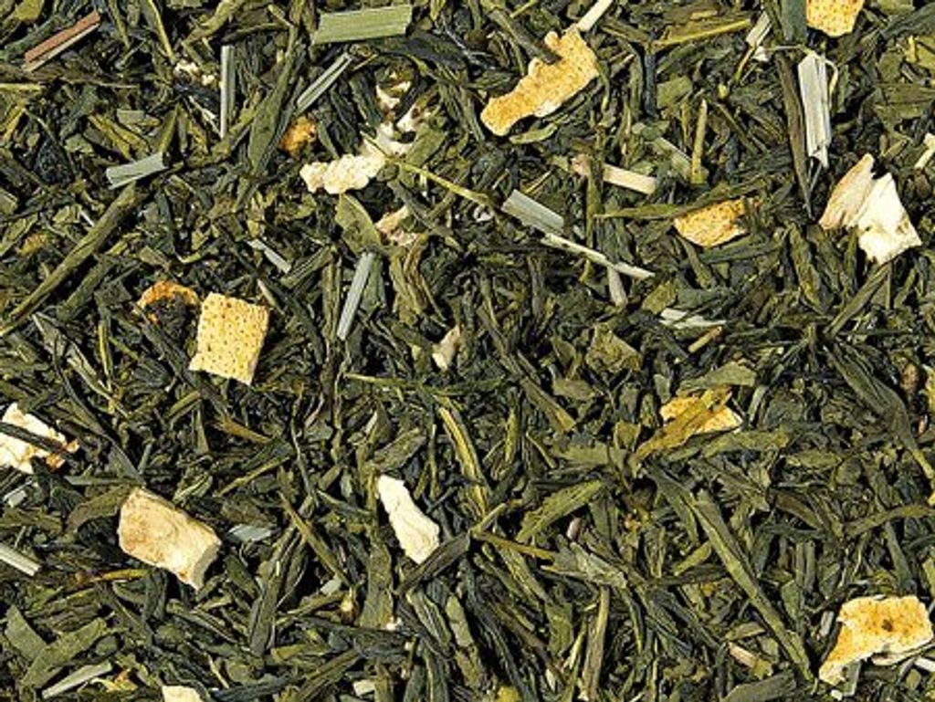 1 kg  Grünteemischung Sencha k.b.A. Lemon Zitronen-Note Produktbild 