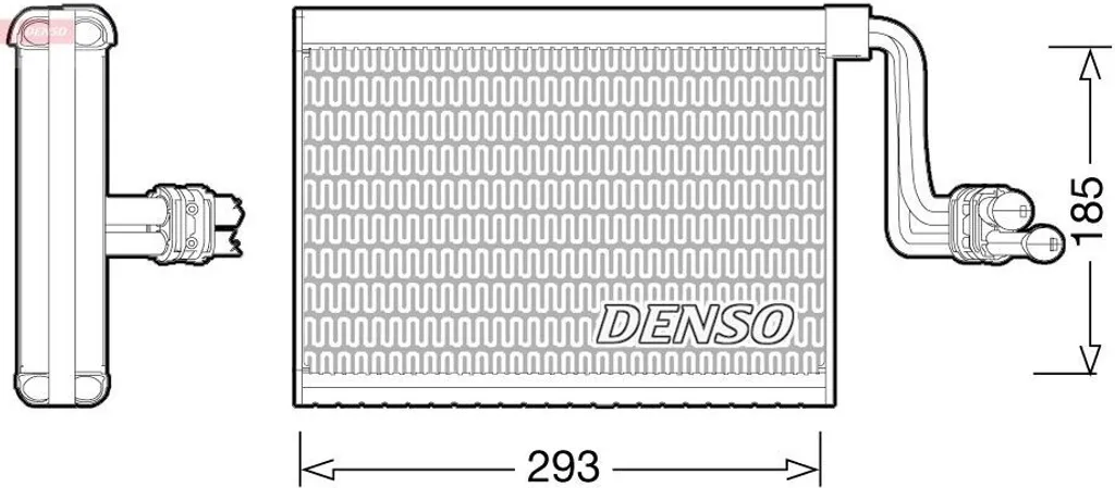 Réparer la clim BMW avec l'évaporateur DENSO DEV05002 pour Série 1 et X1