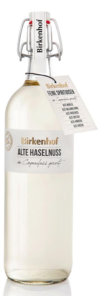 Birkenhof Alte Haselnuss Nussbrand 1,0L Produktbild 