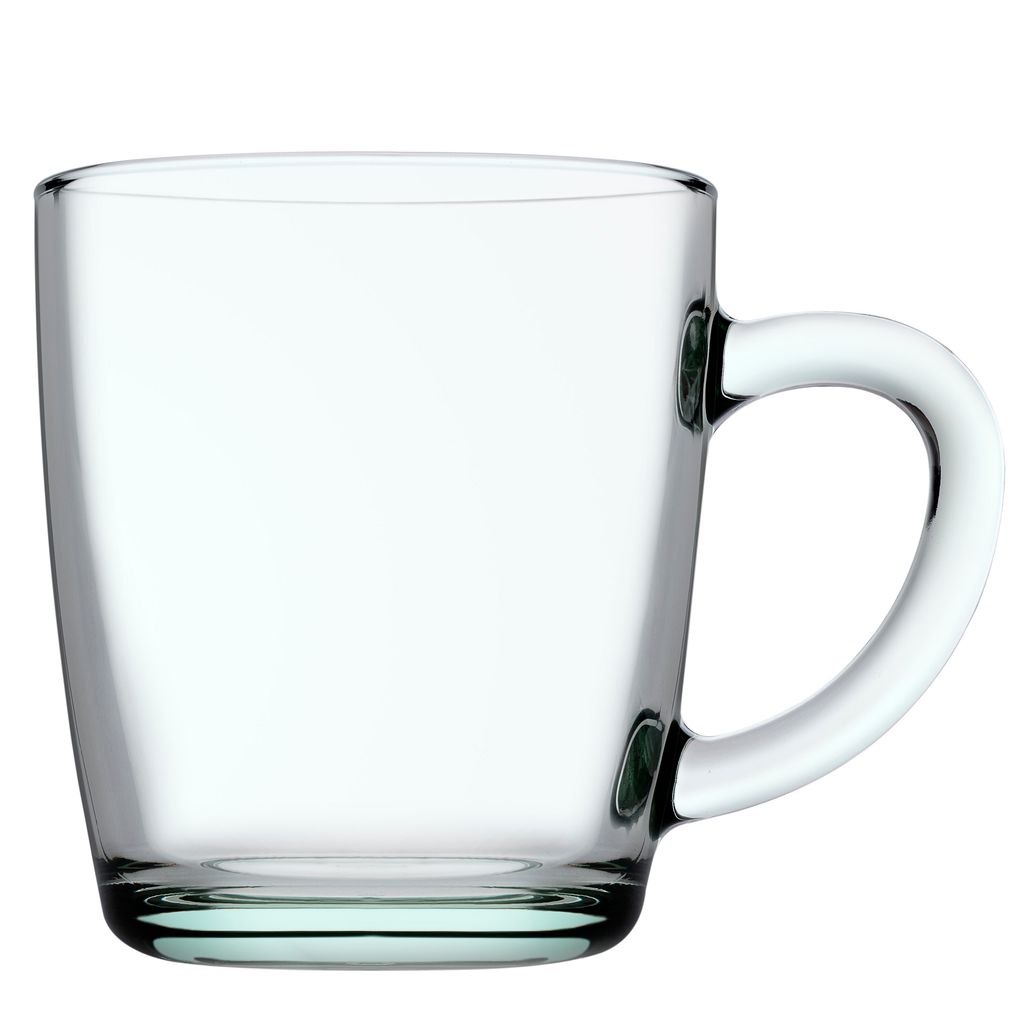 Pasabahce 55531 (grün) Teeglas Glasbecher mit Henkel Basic Produktbild 