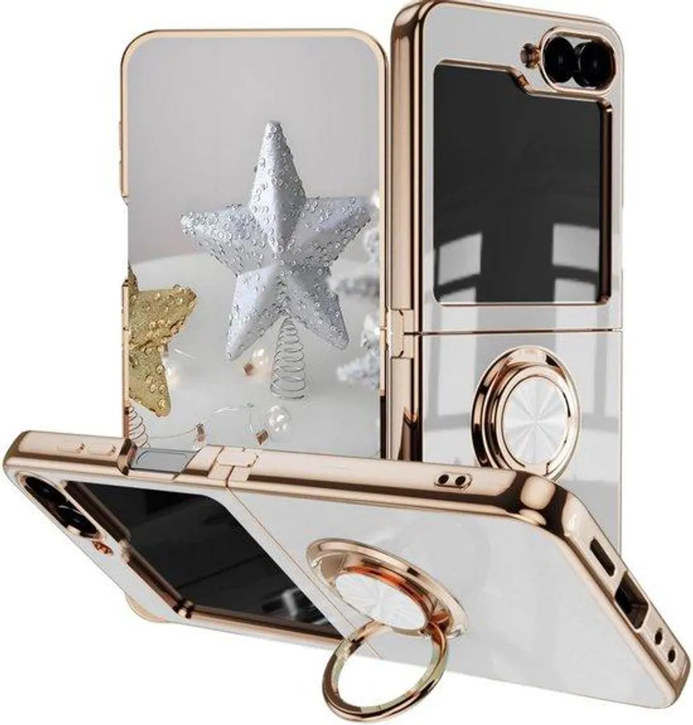 Coque de protection antichoc blanche ultra-fine pour mobile pliable