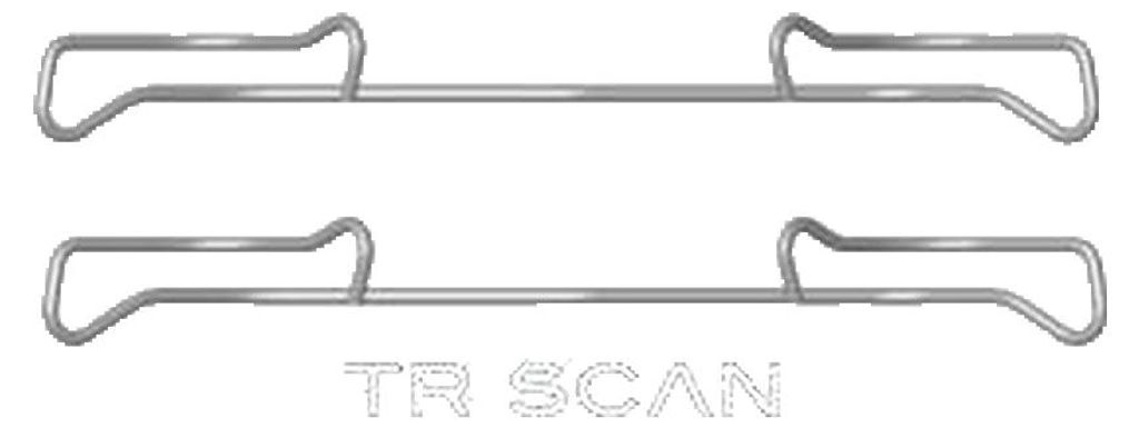 Zubehörsatz Scheibenbremsbelag TRISCAN IAM-Expertise für u.a. AUDI A5